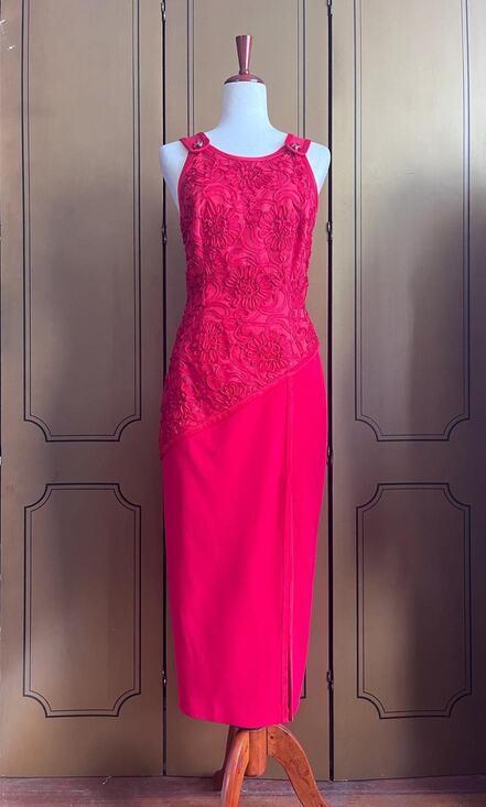 bill blass Dresses & Skirts - Vintage evening dress in red by Bill Blass, size 6